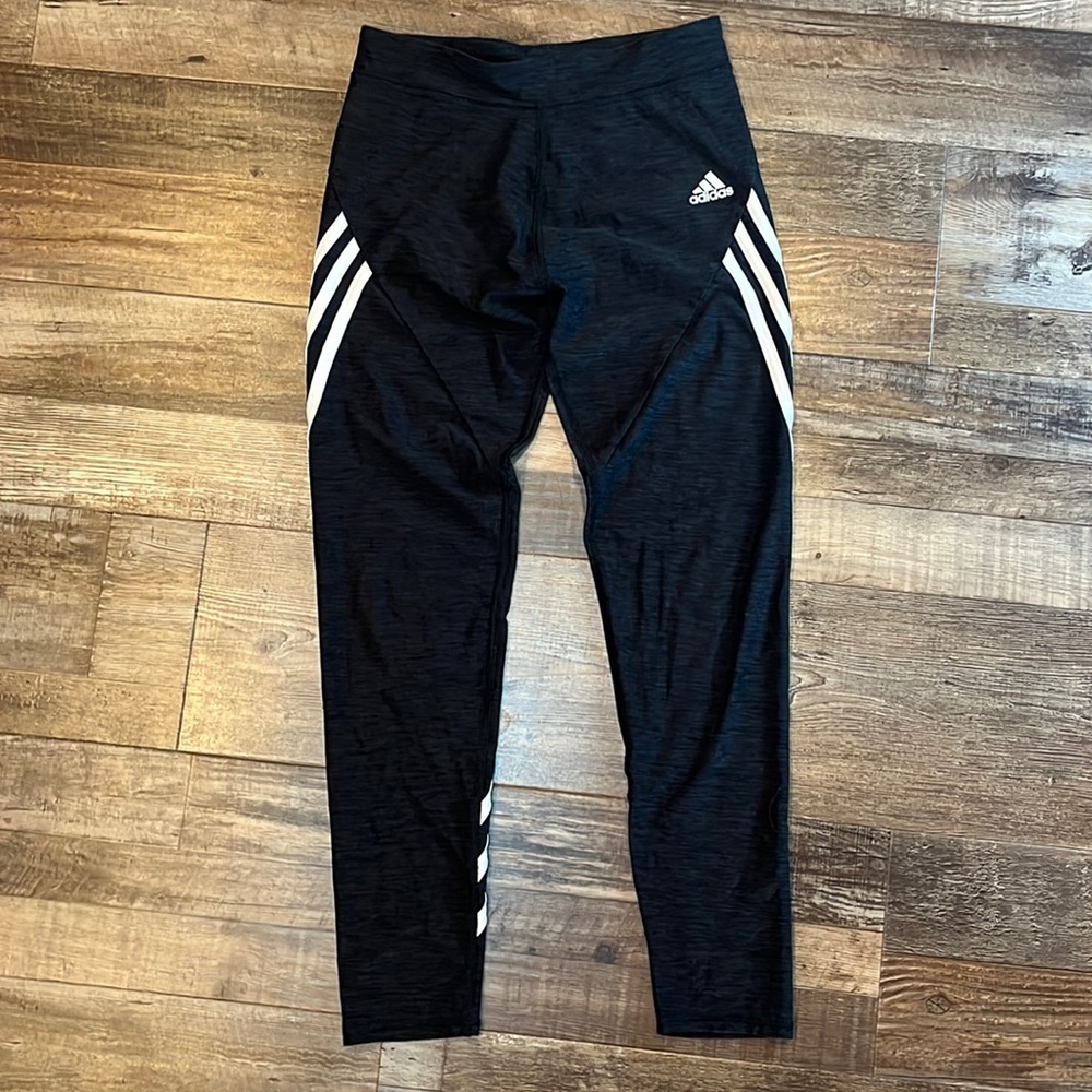 Adidas Girls ‘CLIMALITE Athletic Leggings Size Large (14)